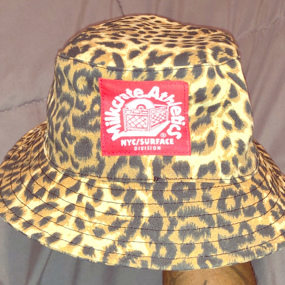 Milkcrate Safari Leopard Print Bucket Hat